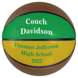 Custom School Basketball Coach Awards