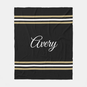 Custom school colours blanket