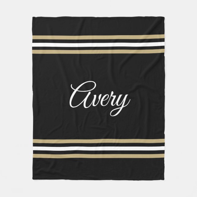 Custom school colours blanket (Front)