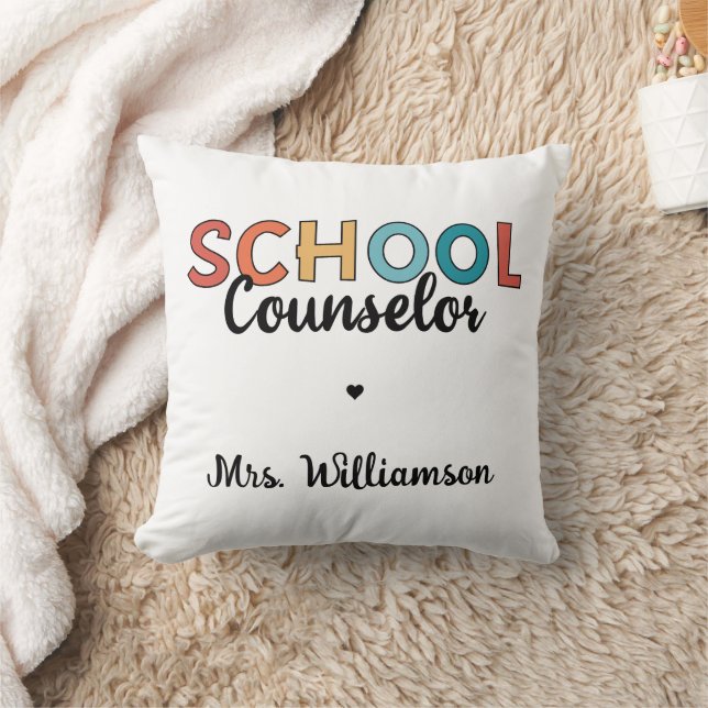 Custom School Counsellor Appreciation Gifts Cushion (Blanket)
