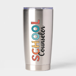 Custom School Counsellor Appreciation Gifts Insulated Tumbler
