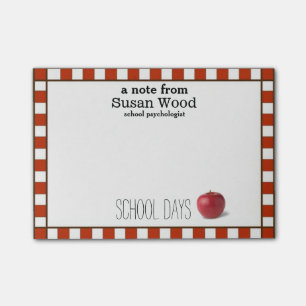 Custom School Daze Post-it® Notes