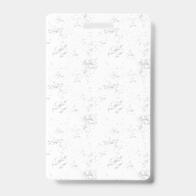  Custom School & Event Plastic Name Tag ID Badge (Front)