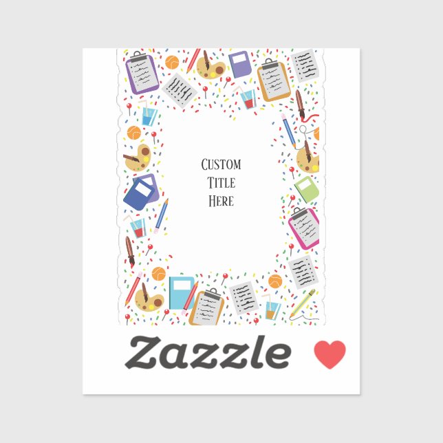 custom School Invitation (Sheet)