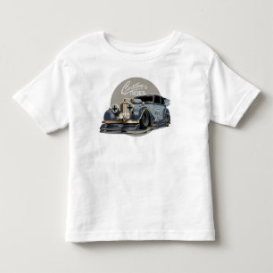 Custom sci-fi retro race car toddler T-Shirt