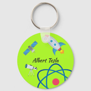 Custom Science Key Ring