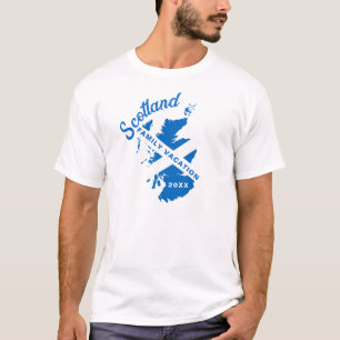 Custom Scotland Family Vacation  T-Shirt