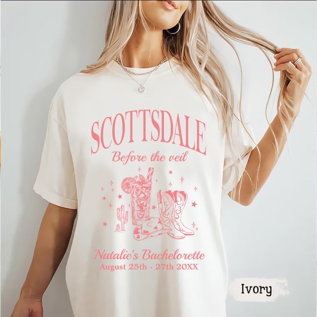 Custom Scottsdale Bache Party Before The Veil T-Shirt (Creator Uploaded)