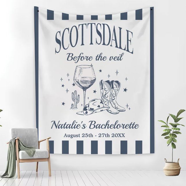 Custom Scottsdale Bache Party Before The Veil Tapestry (Creator Uploaded)