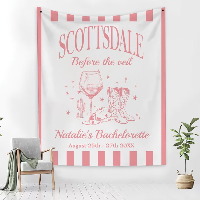 Custom Scottsdale Bache Party Before The Veil Tapestry (Creator Uploaded)