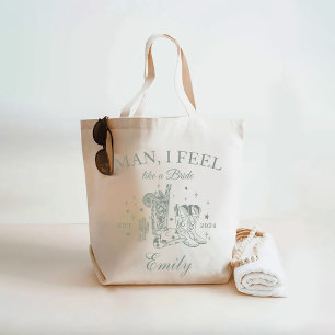 Custom Scottsdale Bachelorette Party Man I Feel Tote Bag