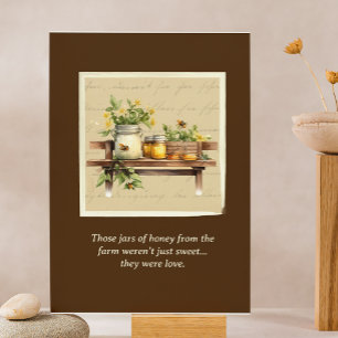 Custom Script Floral Family Recipe Mum Mothers Day Card