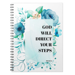 CUSTOM Scripture verse Proverb - Prayer Journal