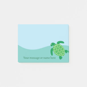 Custom Sea Turtle  Post-it Notes