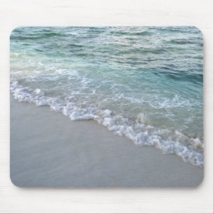 Custom Sea Waves Sand Trendy Maldives Template Mouse Mat