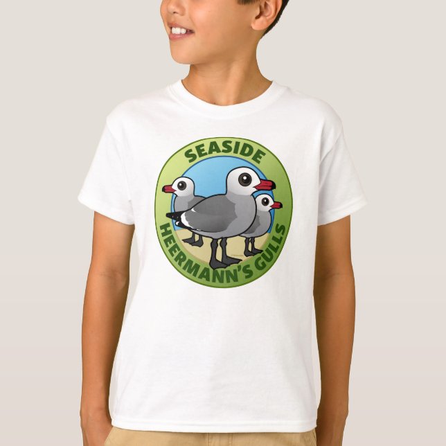 CUSTOM Seaside Heermanns Gulls T-Shirt (Front)