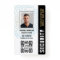 Custom Security Guard ID Photo Black Badge