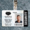 Custom Security Officer ID Photo Black