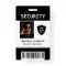 Custom Security Personnel ID Badge Black | White
