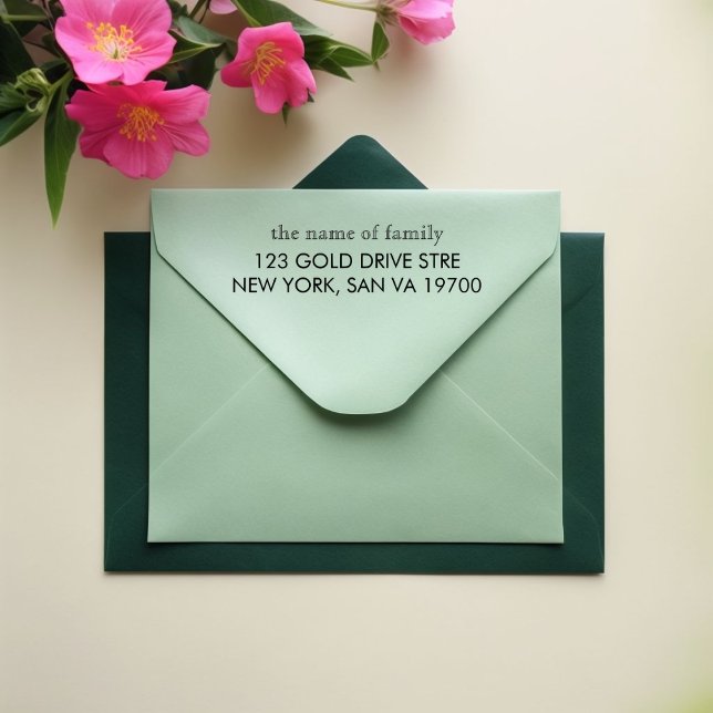 Custom Self Inking Stamp – Personalized Address St (Creator Uploaded)