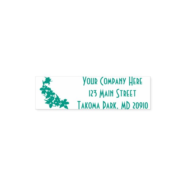 Custom Self Stamper Self-inking Stamp (Design)