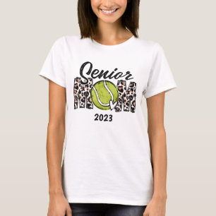 Custom Senior Tennis Mum, Customised Tennis T-Shirt