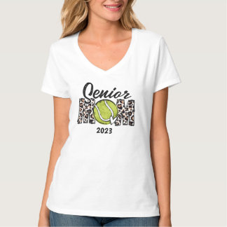 Custom Senior Tennis Mum, Customised Tennis T-Shirt