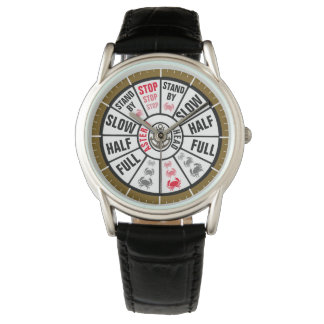 Custom Ship's Telegraph Watch