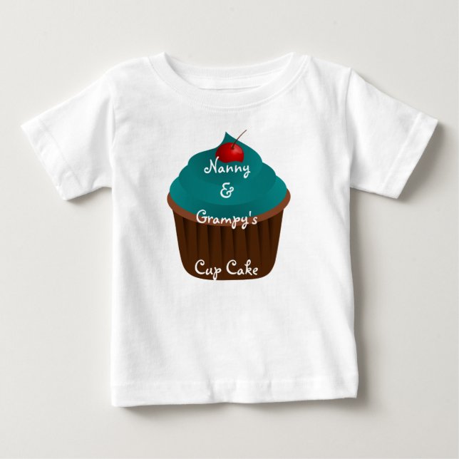 Custom Shirt Nanny & Grampy's Cup Cake (Front)