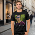 Custom Shirt Personalised Shirt Custom Photo Shirt<br><div class="desc">Make Your Own Shirt add your image and text</div>