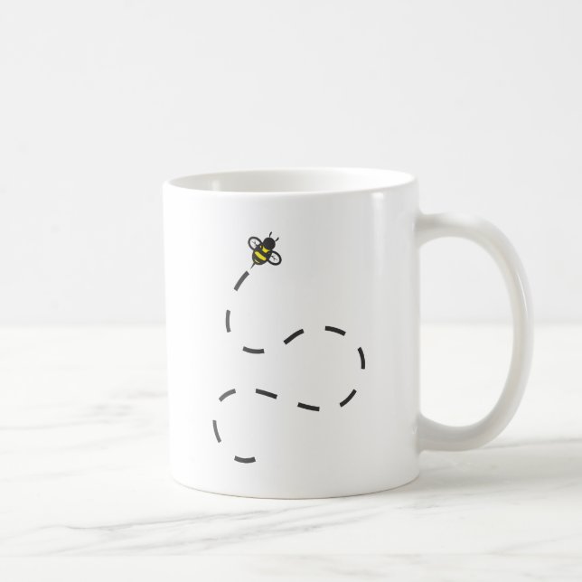 Custom Shirts : Flying Trail Bee Shirts Coffee Mug (Right)