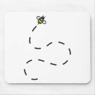Custom Shirts : Flying Trail Bee Shirts Mouse Mat