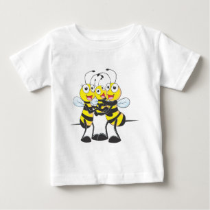 Custom Shirts : Happy Dad Mum Baby Bee Shirts