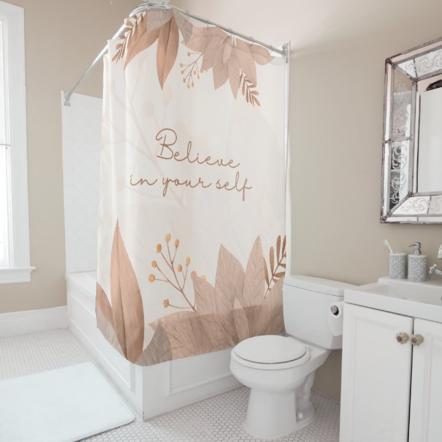 Custom Shower Curtain (In Situ)
