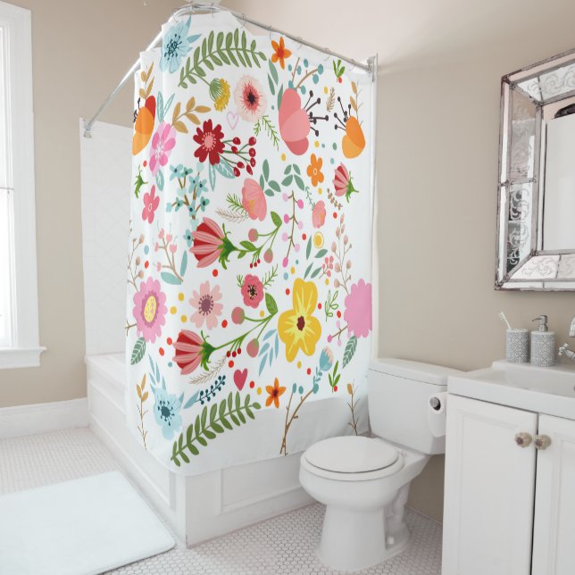 Custom Shower Curtain (In Situ)