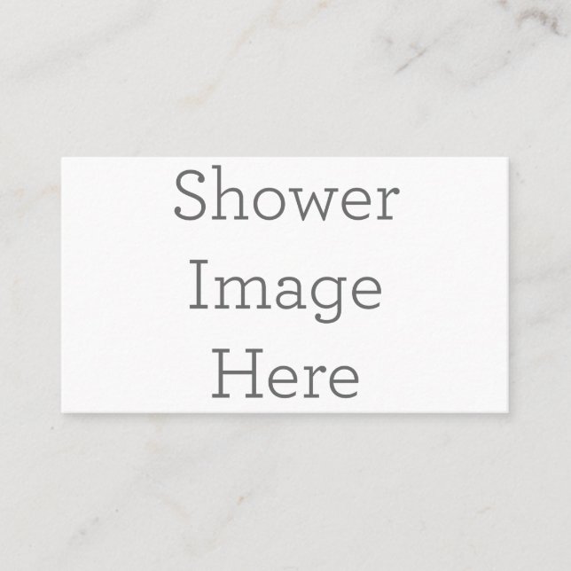 American, 89 mm x 51 mm Business Card (Front)