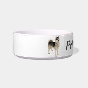 Custom Siberian Husky Pet, Dog Bowl
