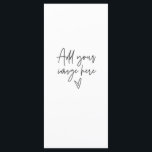 Custom Sign Wedding Event Card Dinner Menu G400<br><div class="desc">Add your purchased template to this blank poster for the perfect custom sign for your wedding or event.</div>