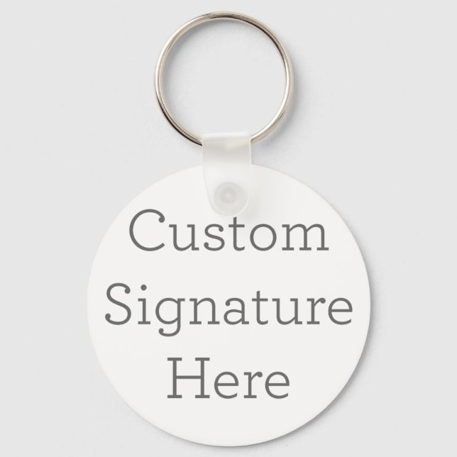 Metal Circle Keychain, 2" (Front)