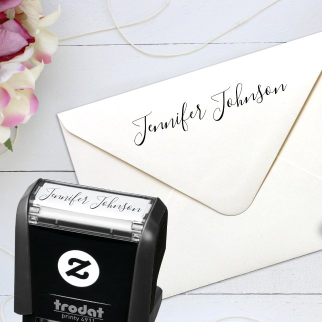 Custom Signature Personalised Self Inking Stamp (Creator Uploaded)