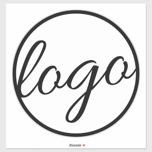 Custom Simple Business Logo Car Decal (Sheet)