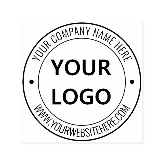 Custom Simple Business Logo Professional Stamp (Design)