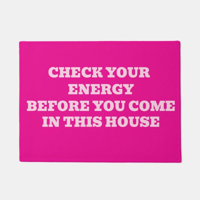  Custom Simple Cute Funny Modern Welcome Doormats (Front)