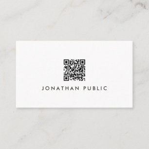Custom Simple Design Modern Easy to Make Cute Business Card