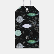 Custom Simple Elegance Holiday gift tag