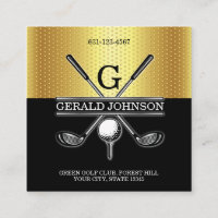 Custom Simple Elegant Gold Gradient Business Card