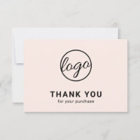 Custom Simple Modern Blush Pink Logo Business