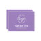 Custom Simple Modern Pastel Purple Logo Business