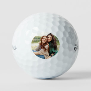 Custom Simple Photo Golf Balls