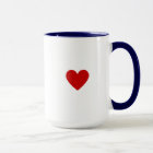Custom Simple Red Heart 